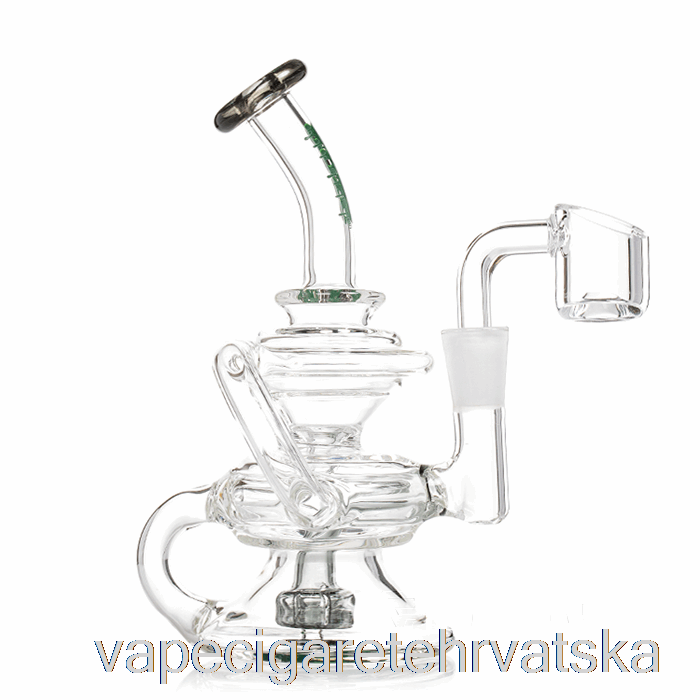 Vape Hrvatska Ooze Rip Tide Mini Recycler Dab Rig Sea Sand Amber (prozirno / Jantarno)